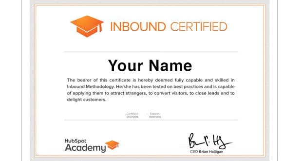 Certifications for Digital Marketing Expert